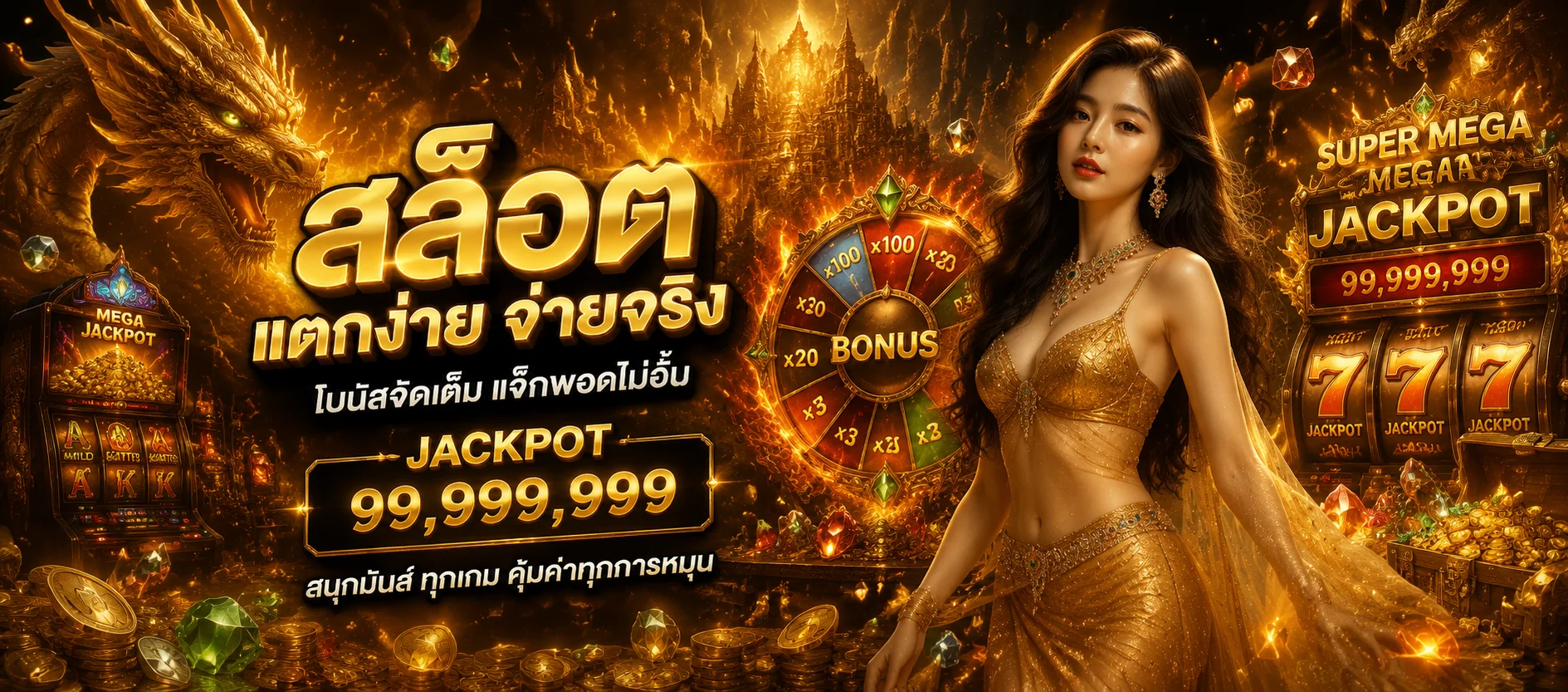 ค่ายเกมเวกัส สล็อตออนไลน์เว็บตรงบน Vegas Thai